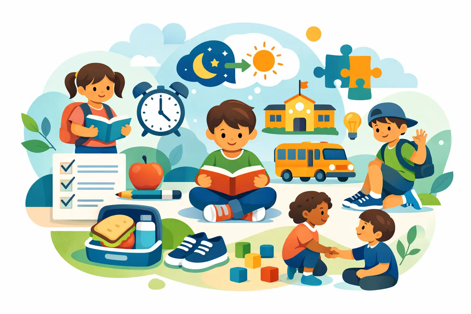 8 Top School Readiness Habits for Kids