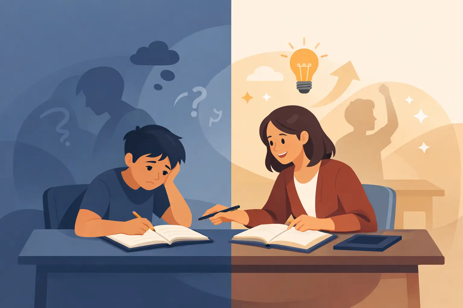 Can Tutoring Help Low-Confidence Learners?