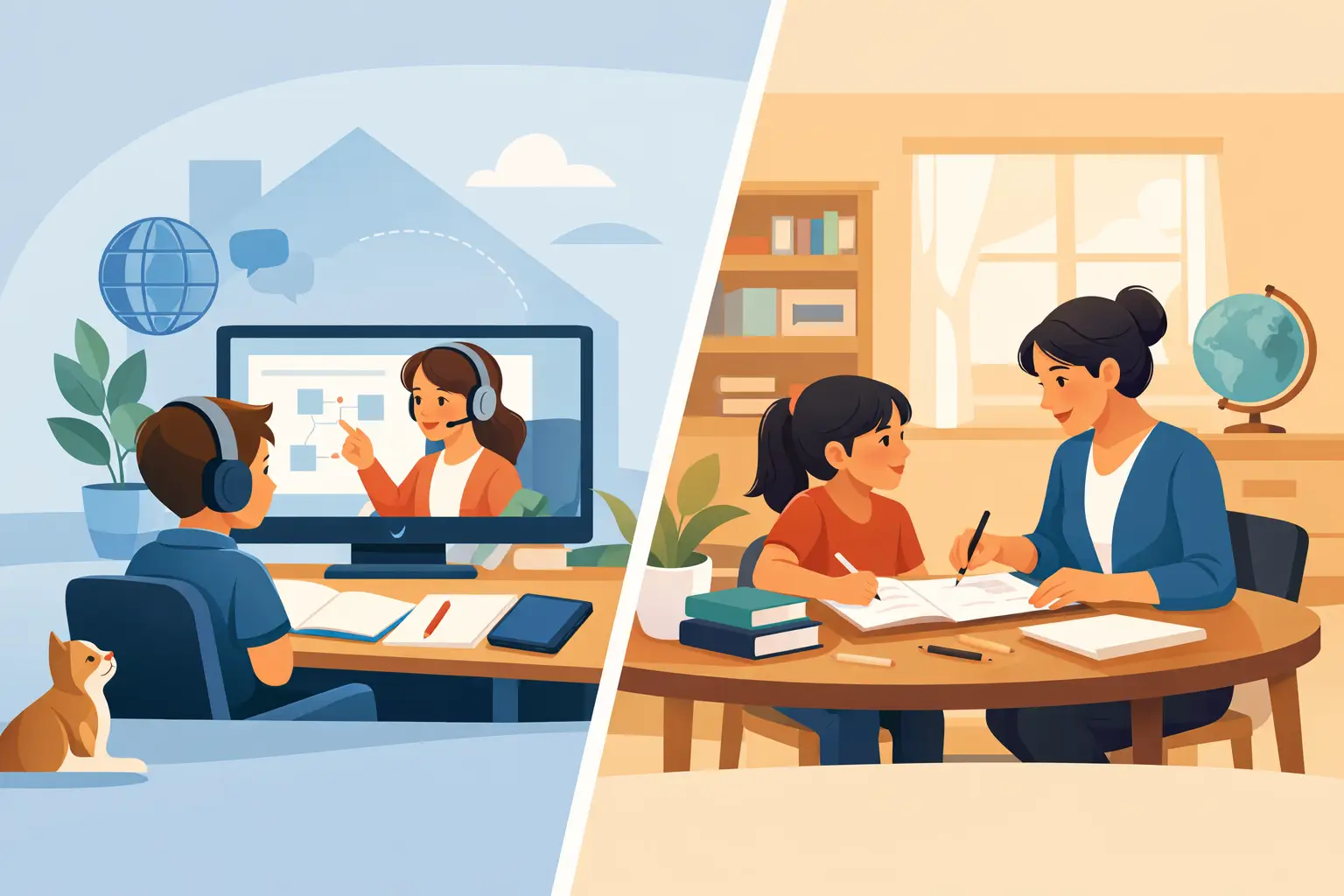 Online Tutoring Versus In Person for Kids